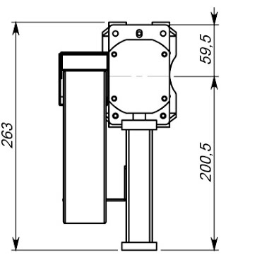 Suporte Motorizado Para Fotocélula